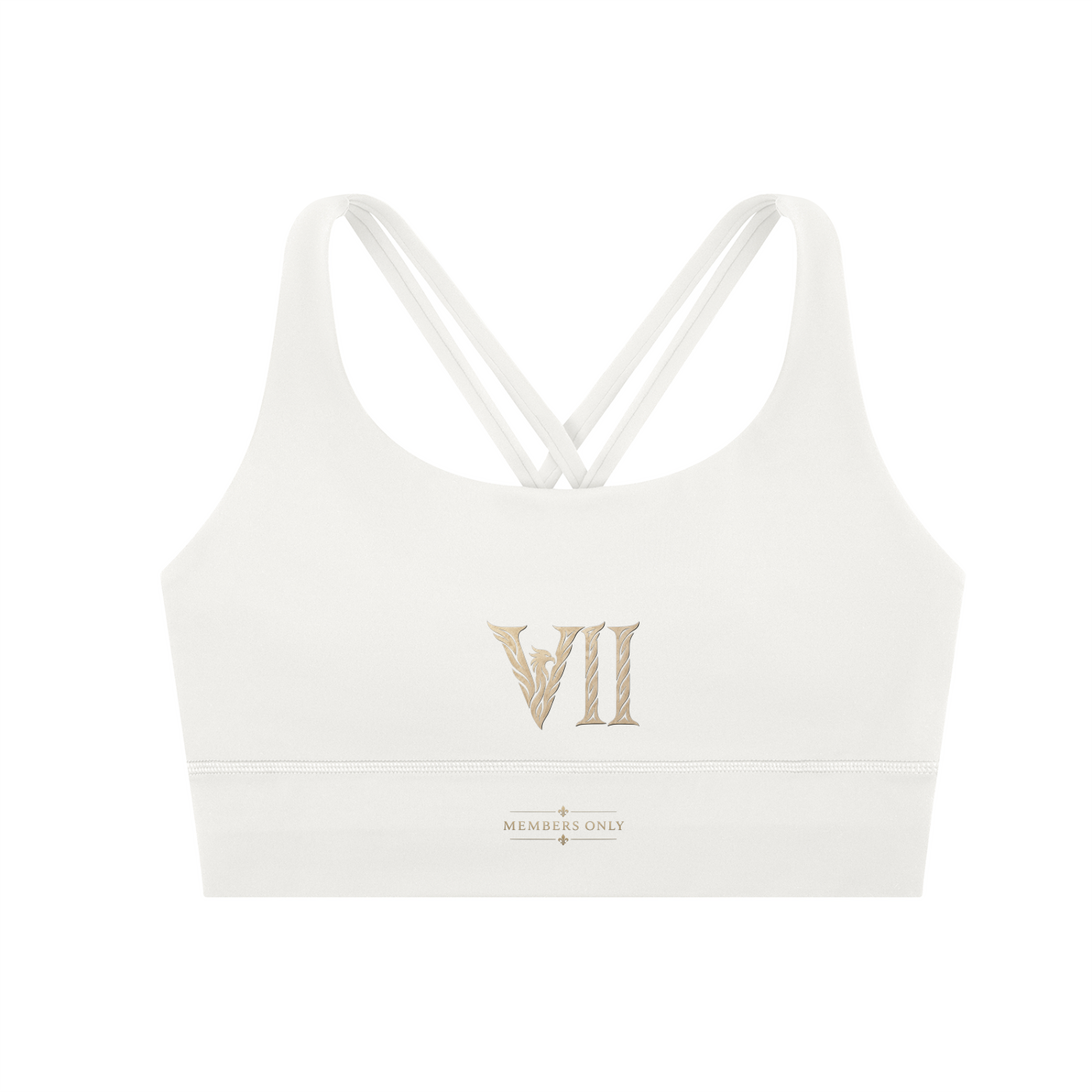 Strappy Criss-Cross Sports Bra