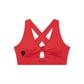 Women's Twist Front V-Neck Sports Bra