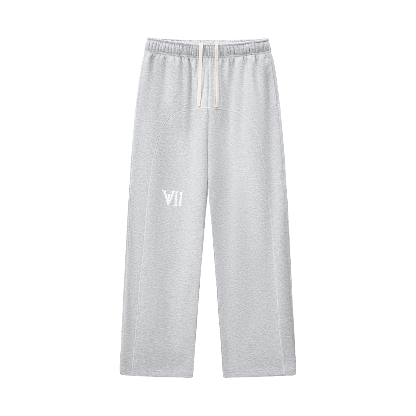 Contrast-Stitched Fleece Sweatpants