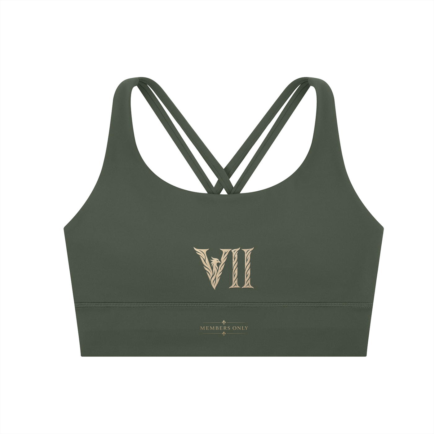 Strappy Criss-Cross Sports Bra