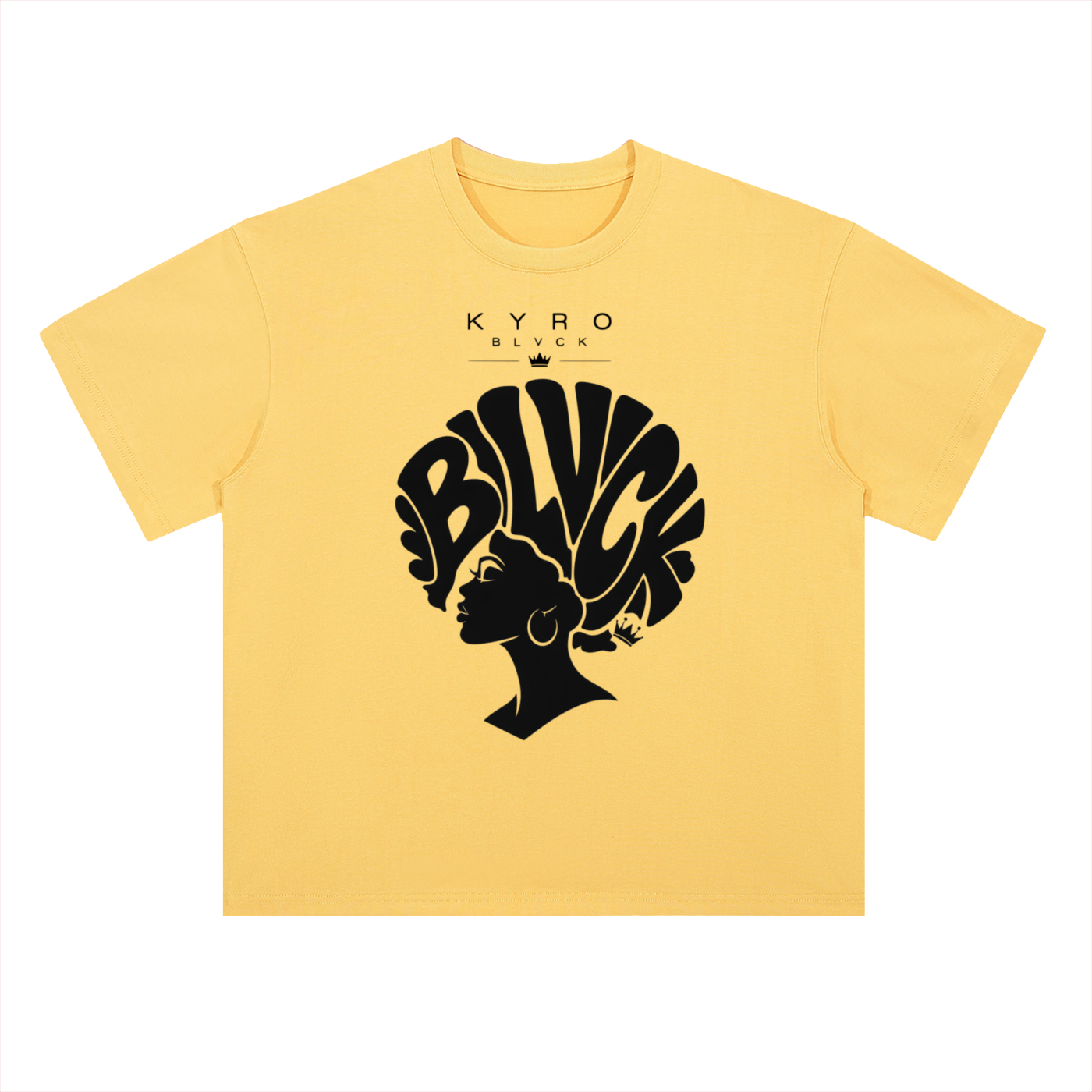 Heavyweight Drop Shoulder Cotton T-Shirt