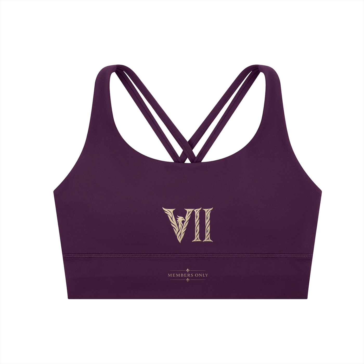 Strappy Criss-Cross Sports Bra