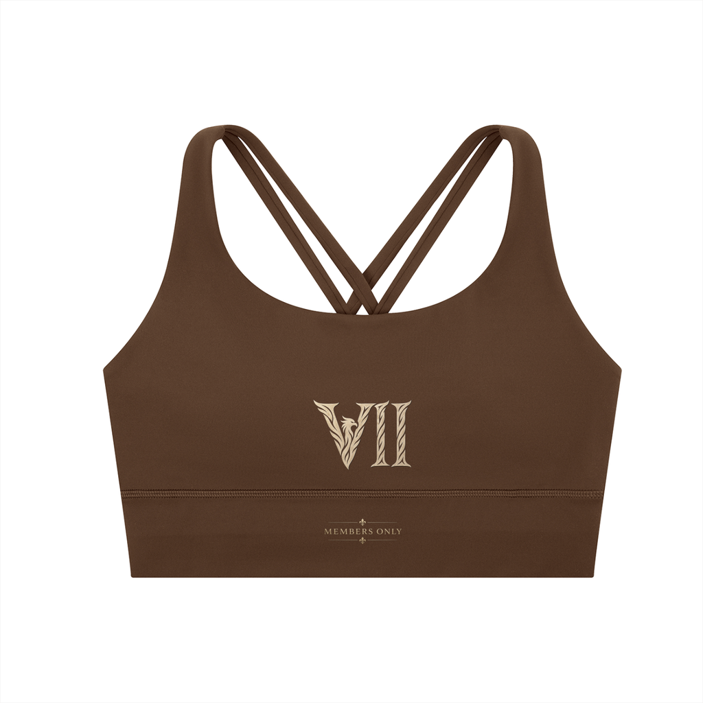 Strappy Criss-Cross Sports Bra