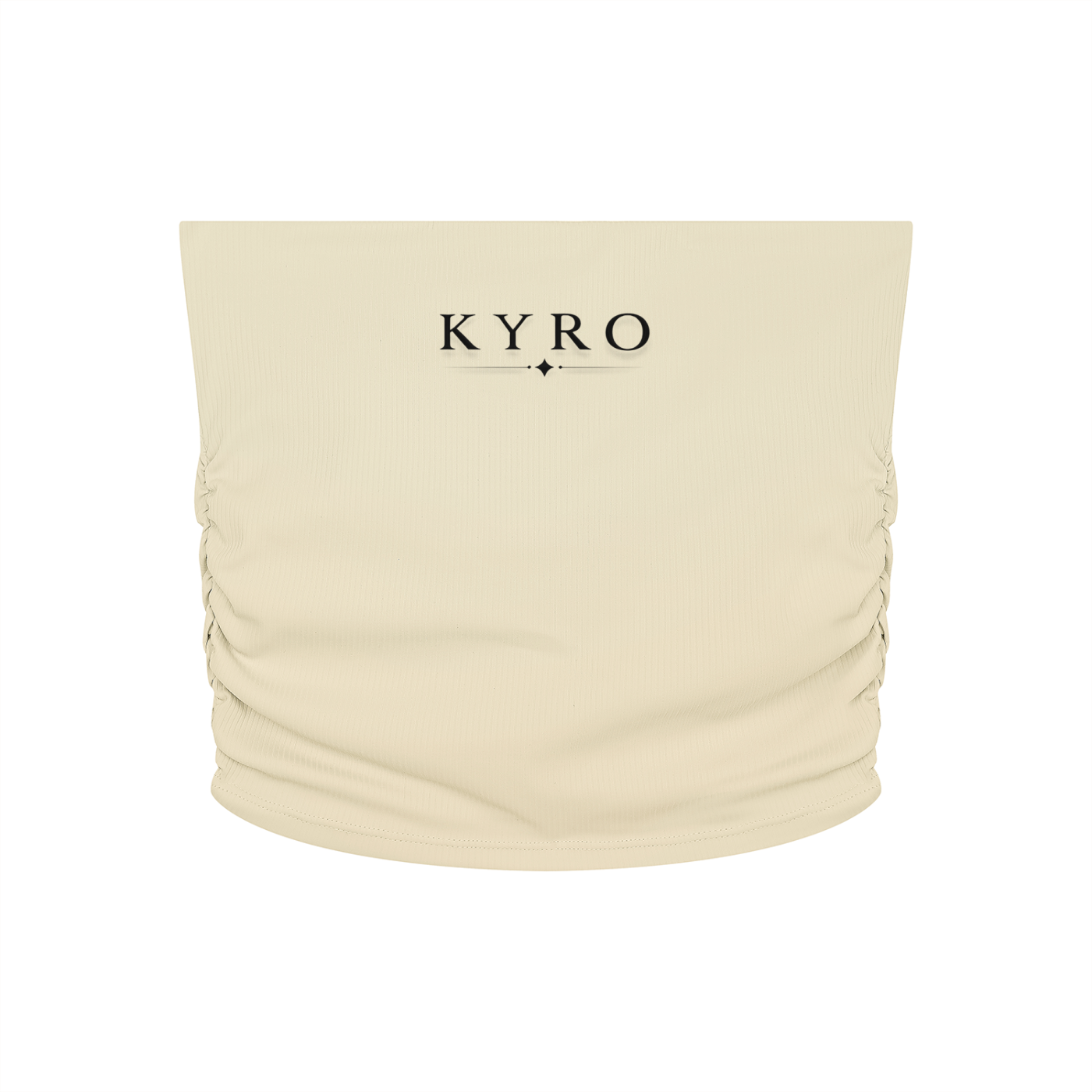 Women’s Ruched Cropped Tube Top