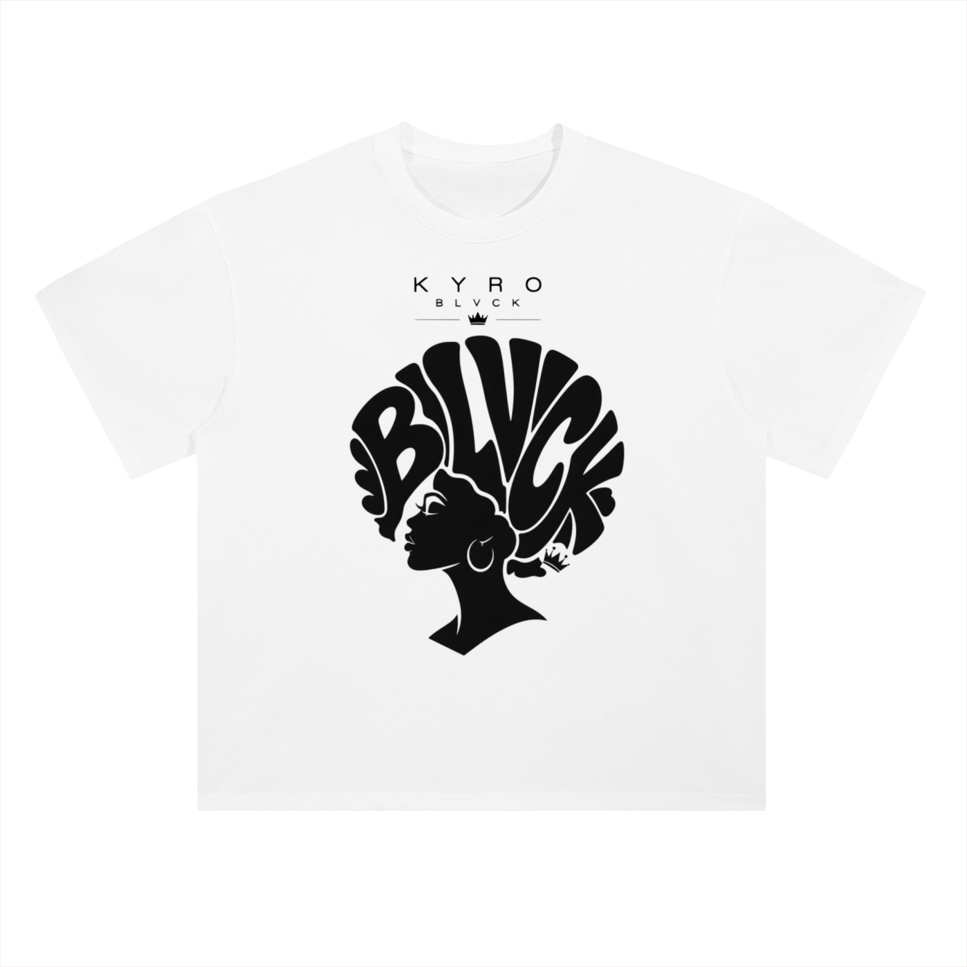 Heavyweight Drop Shoulder Cotton T-Shirt