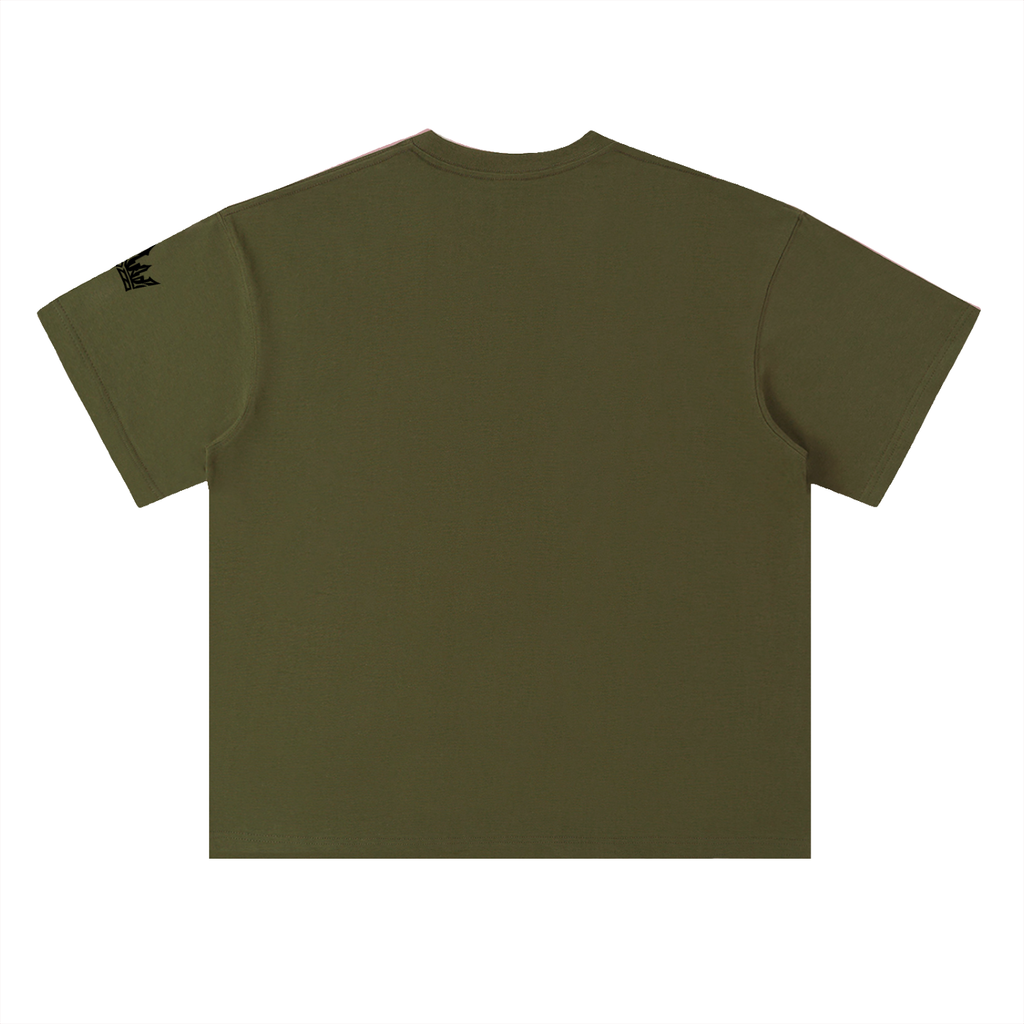 Heavyweight Drop Shoulder Cotton T-Shirt