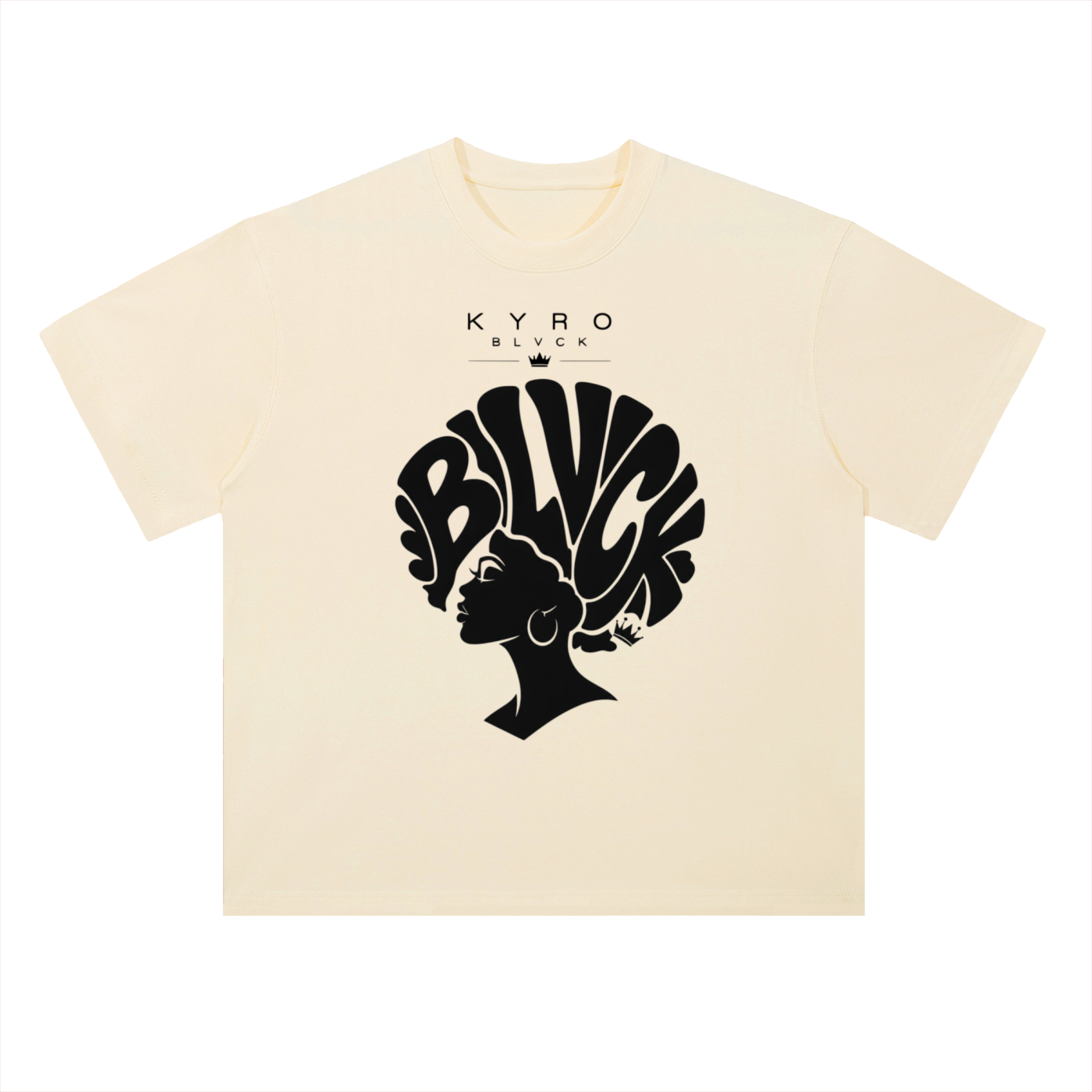 Heavyweight Drop Shoulder Cotton T-Shirt