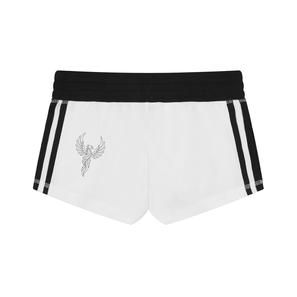 Women's Contrast Stripe Track Shorts