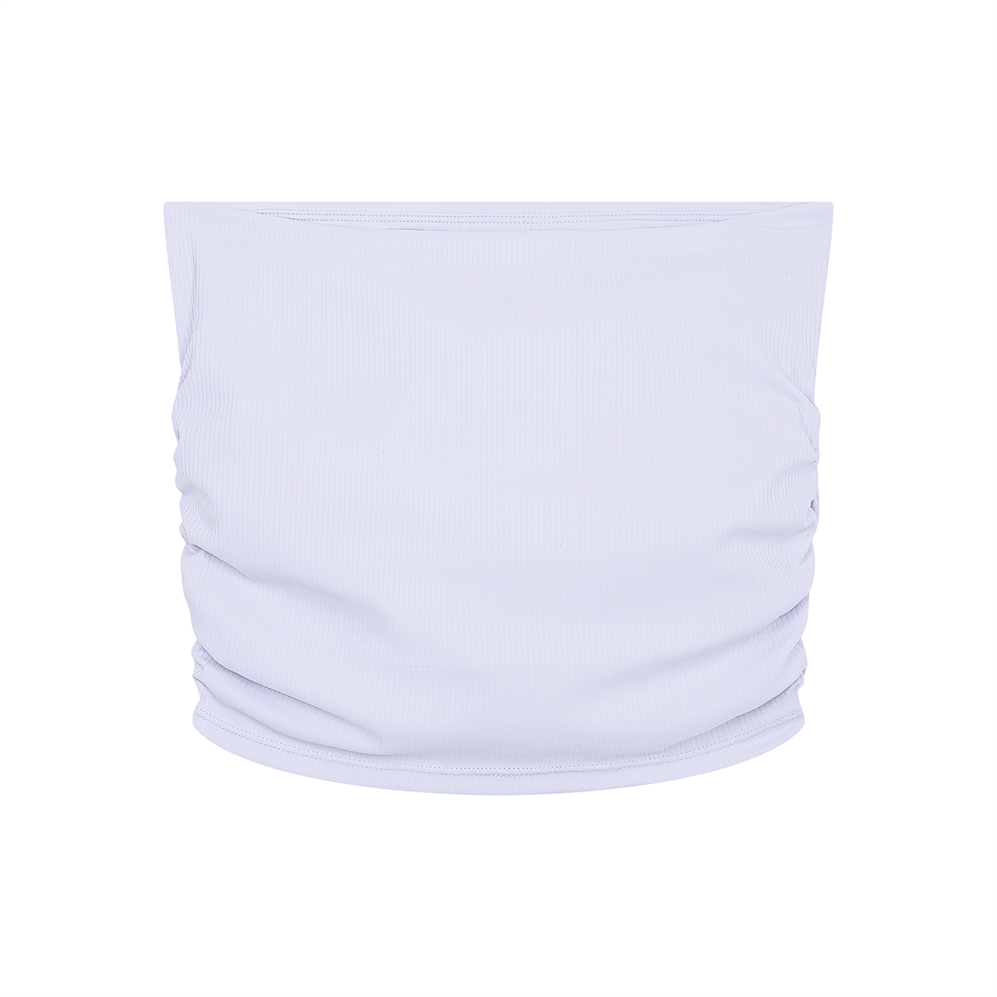 Women’s Ruched Cropped Tube Top