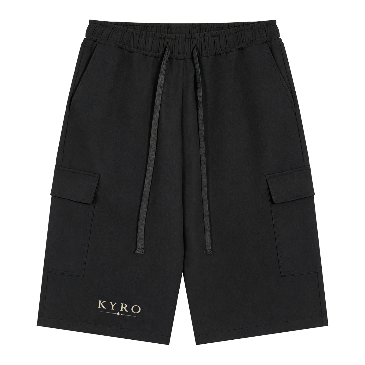 Unisex Drawstring Cargo Shorts