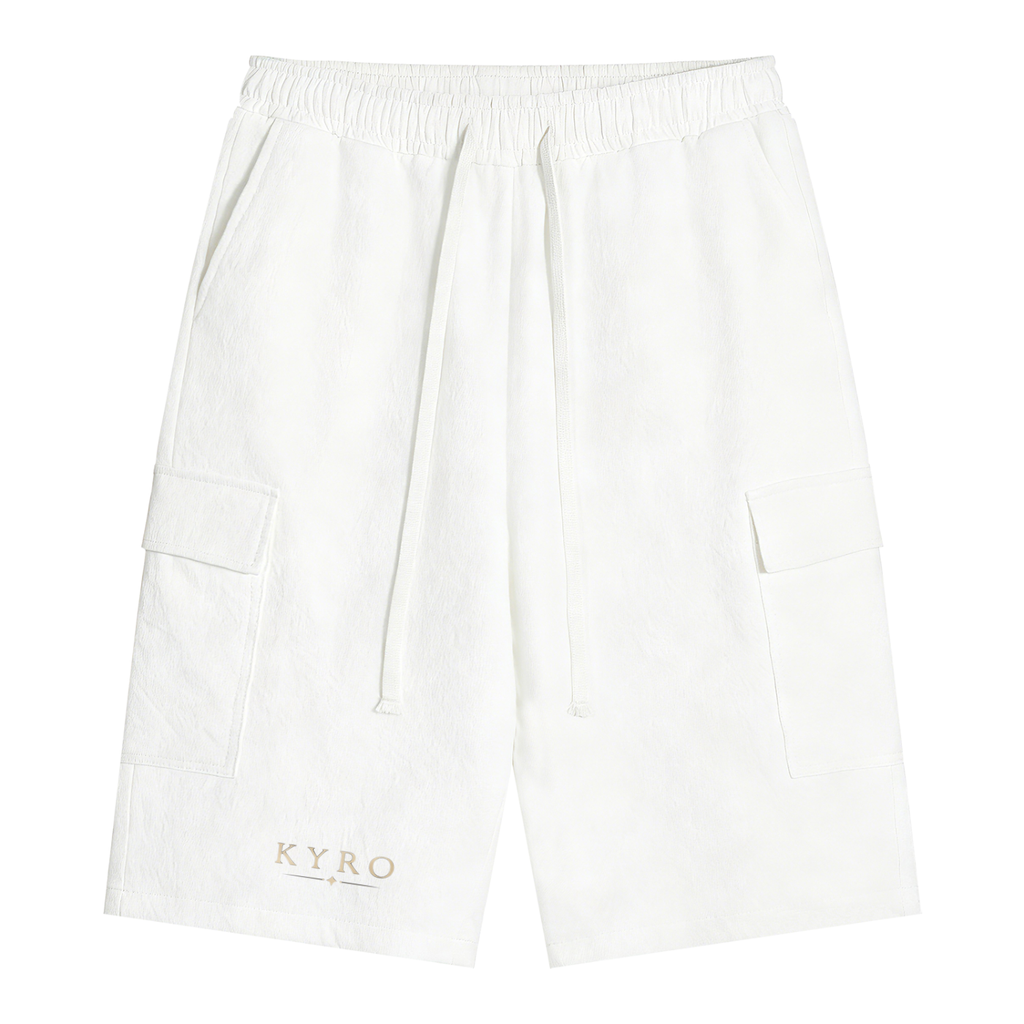 Unisex Drawstring Cargo Shorts