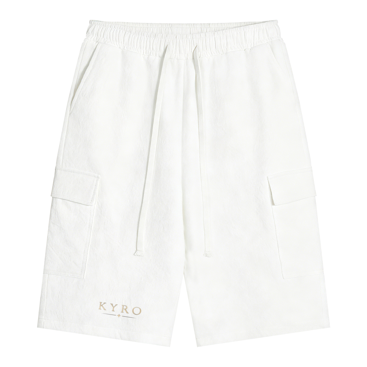 Unisex Drawstring Cargo Shorts