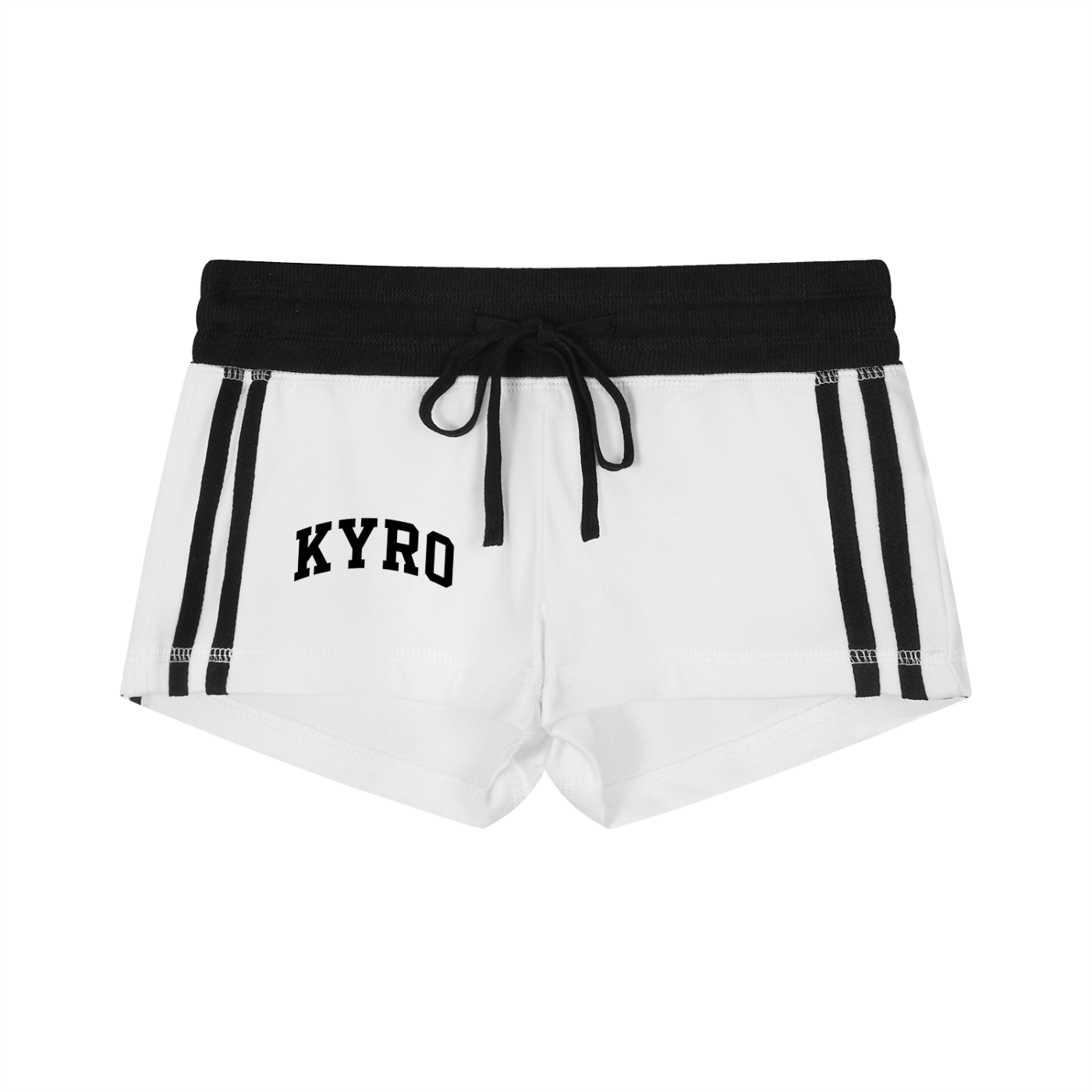 Women's Contrast Stripe Track Shorts