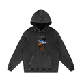 Snow Washed Loose Cotton Hoodie