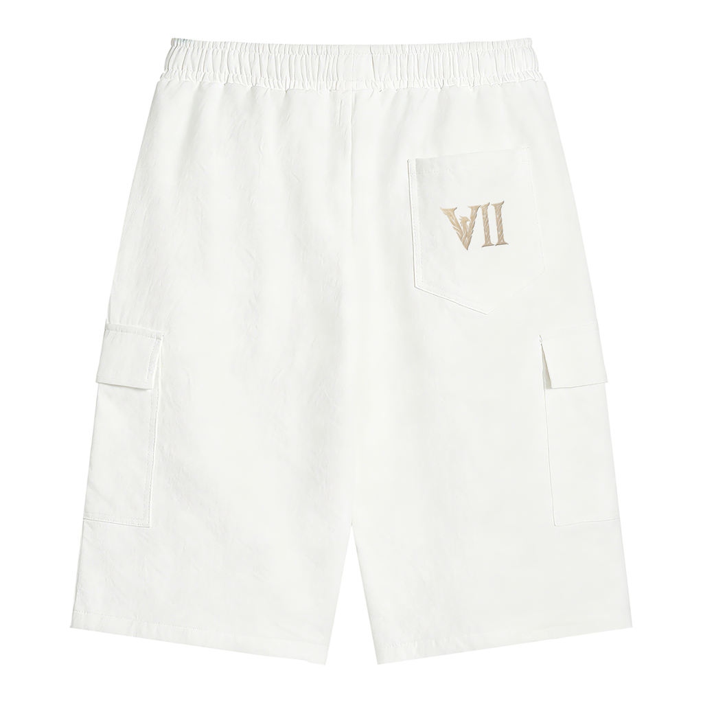 Unisex Drawstring Cargo Shorts
