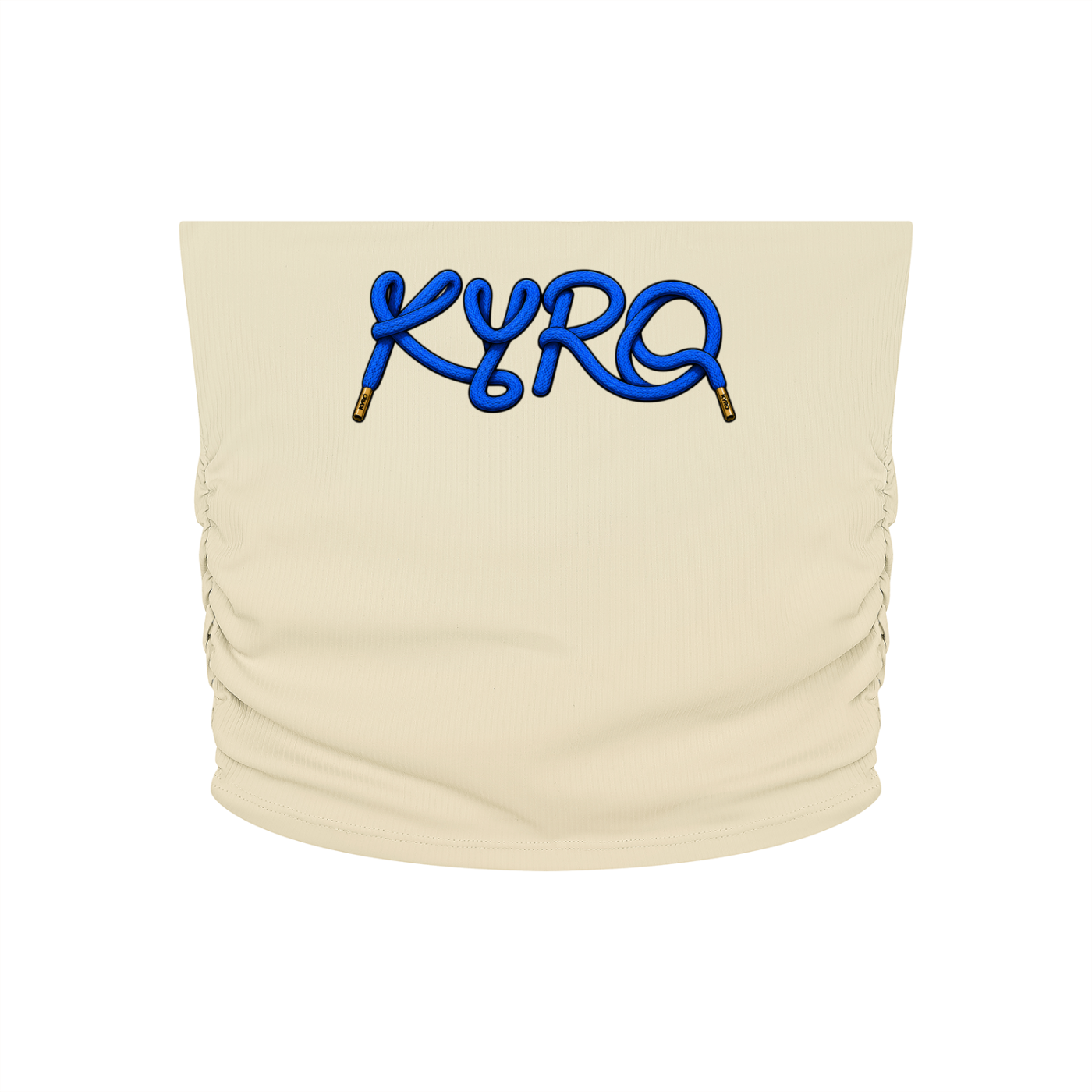 Women’s Ruched Cropped Yoga Tube Top