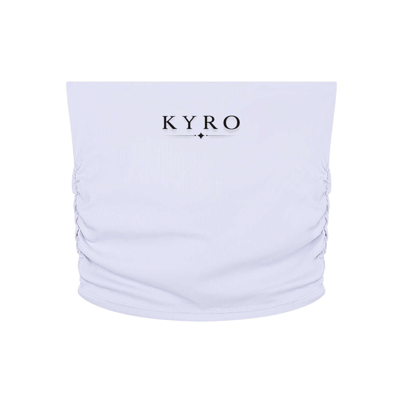 Women’s Ruched Cropped Tube Top