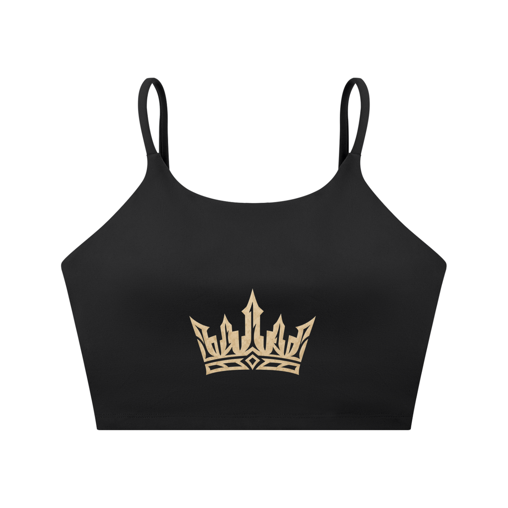 Spaghetti Strap Yoga Sports Bra