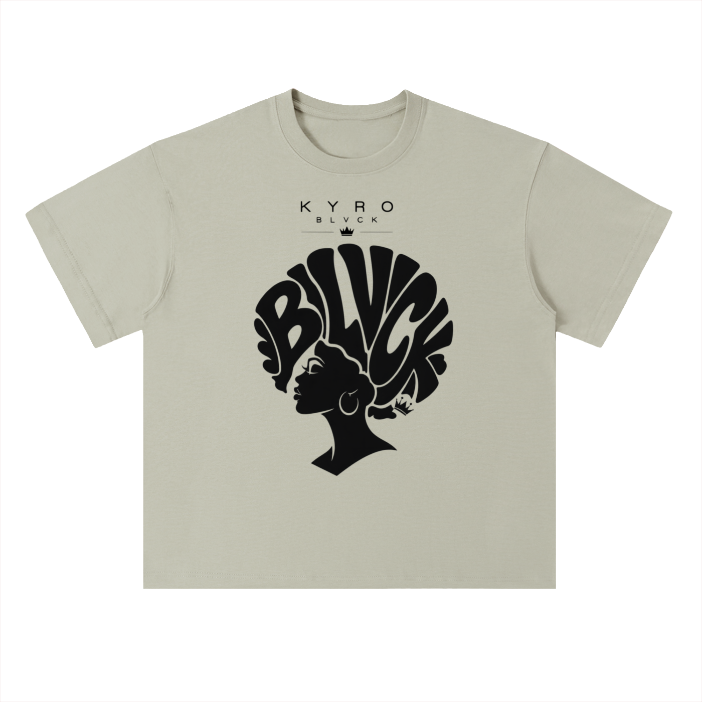 Heavyweight Drop Shoulder Cotton T-Shirt